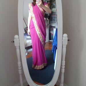 Beautiful pink/purple sari